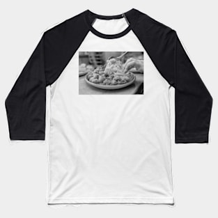 Dishing up the traditional Sunday roast dinner Baseball T-Shirt